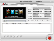 Aplus FLV to iPhone converter screenshot